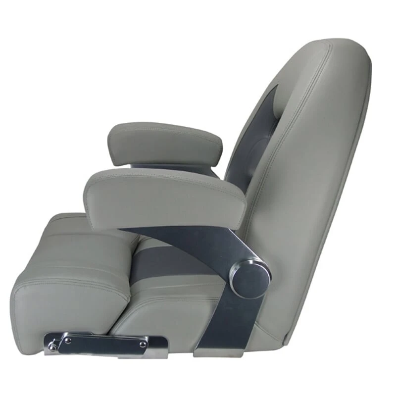 Adjustable Bass Boat Helm Seat with Footrest factory Adjustable Bass Boat Helm Seat with Footrest factory
