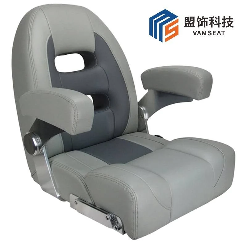Adjustable Bass Boat Helm Seat with Footrest Adjustable Bass Boat Helm Seat with Footrest