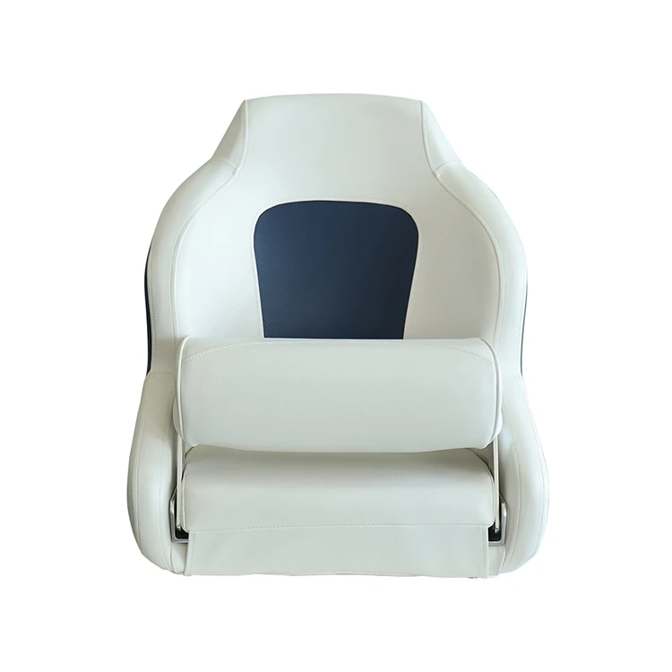 Boat Bucket Seat With Flip Up Bolster