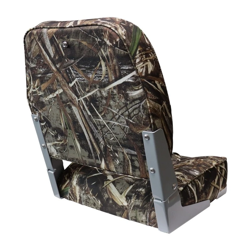 Fold-Down camo boat seat