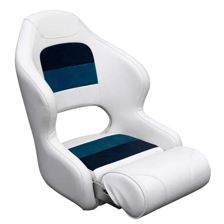 china boat bucket seat with flip-up bolster