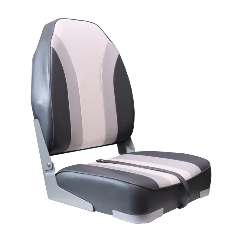 Folding high back bass boat seats factory